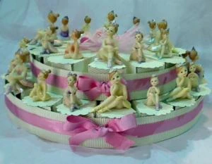 Bomboniere Comunione - Torta Ballerine classiche - COLLEZIONE