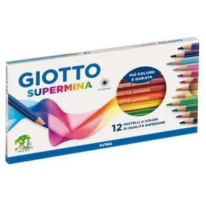 Pastelli Colorati Stilnovo - Diametro Mina 3,3 Mm - Cancellabile Con Gomma  - Colori Assortiti - Giotto - Astuccio 10 Pezzi -> Cancelleria per la  scuola : Ufficio e cancelleria : Commercio, ufficio e industria ()