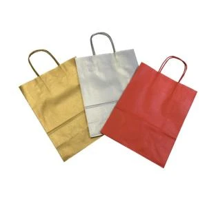 12 shopper carta kraft 27x37+12cm avana